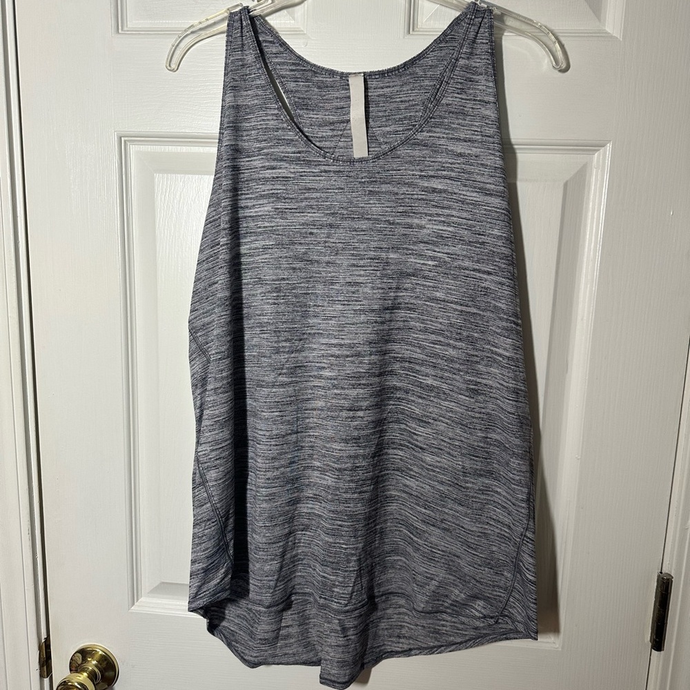 Lululemon Heather Gray Loose Fit Tank Top
